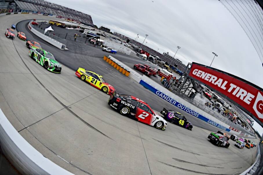 Team Penske's Brad Keselowski (2) finished 11th. Team Penske's Brad Keselowski (2) finished 11th.